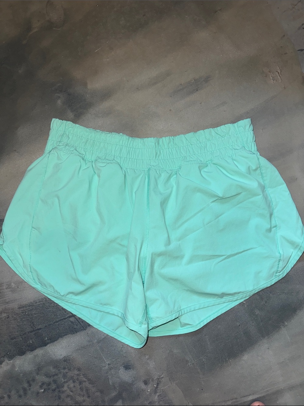 Member's Mark Active Short Womens Large Mint Green Lined Running Athletic